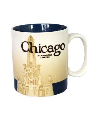 Starbucks Chicago Global Icon Series City Mug 16oz Collector Series 2011/2012